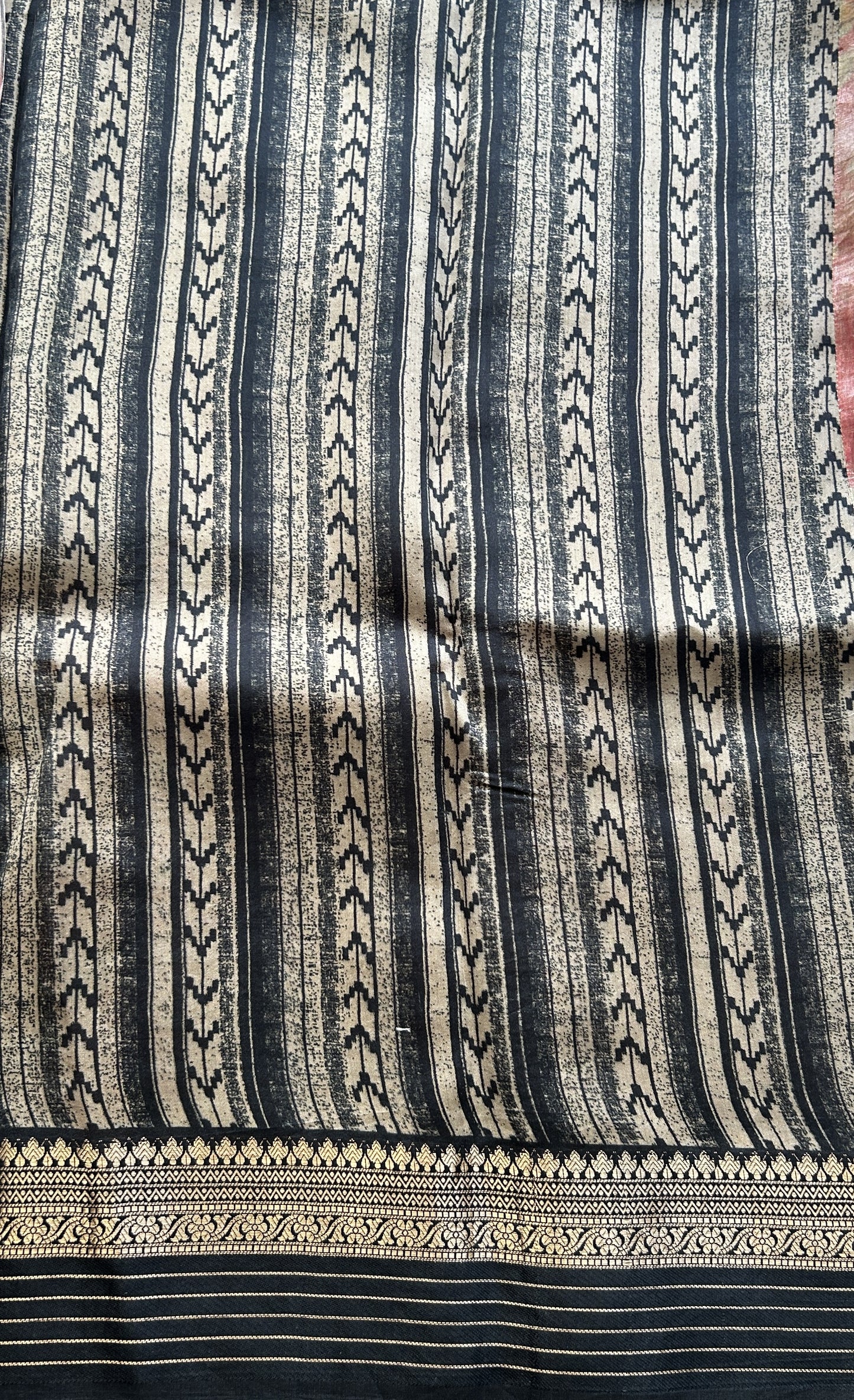 Tissue Organza Designer Saree Candy Pink colored Saree Paired with a Zari border. - Sampradaya Designer Studio