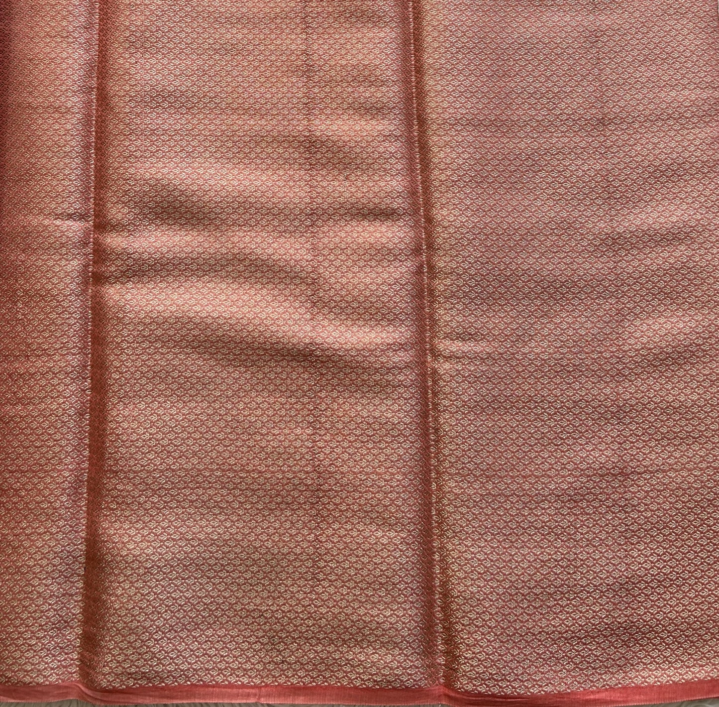 Pink Maheshwari Cotton Saree For Women - Elegant Office & Daily Wear.
