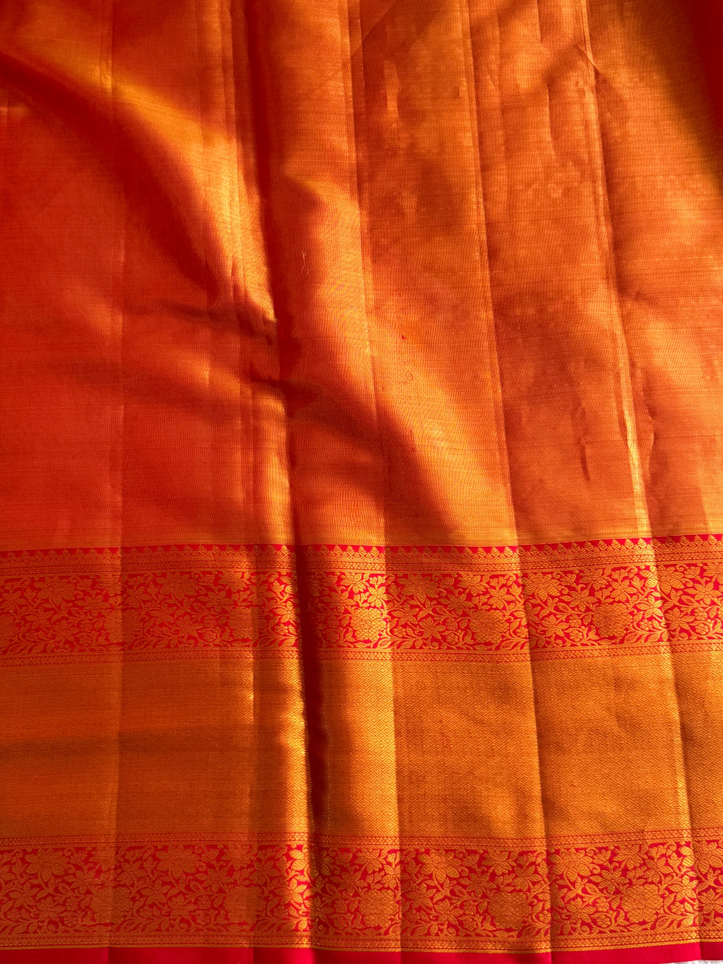 Sea Green Kanjivaram Bridal Silk Saree With Gold Zari Border | Handloom | Silk Mark Certified - Sampradaya Designer Studio