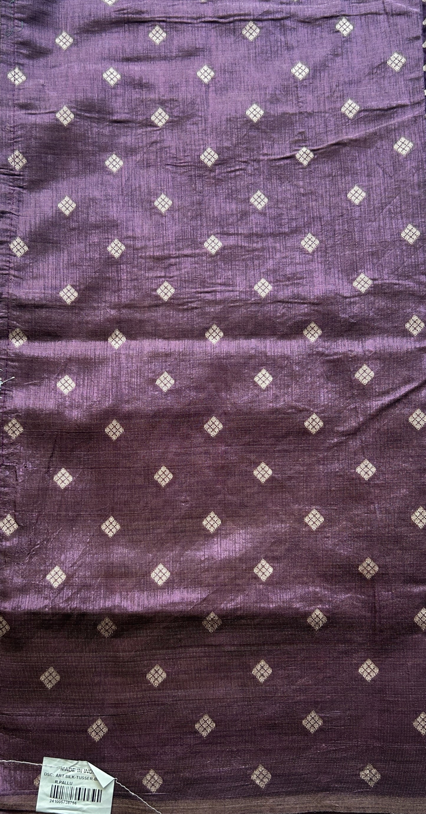 Semi Raw Silk Saree Sky Blue Colored Elegantly Paired with a Zari Border. - Sampradaya Designer Studio
