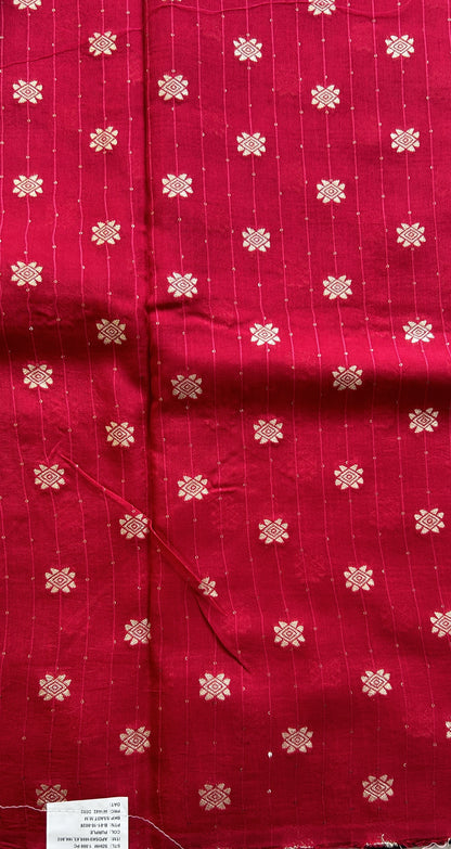 Satin Georgette Saree Purple Colored Complemented with a Zari Border. - Sampradaya Designer Studio