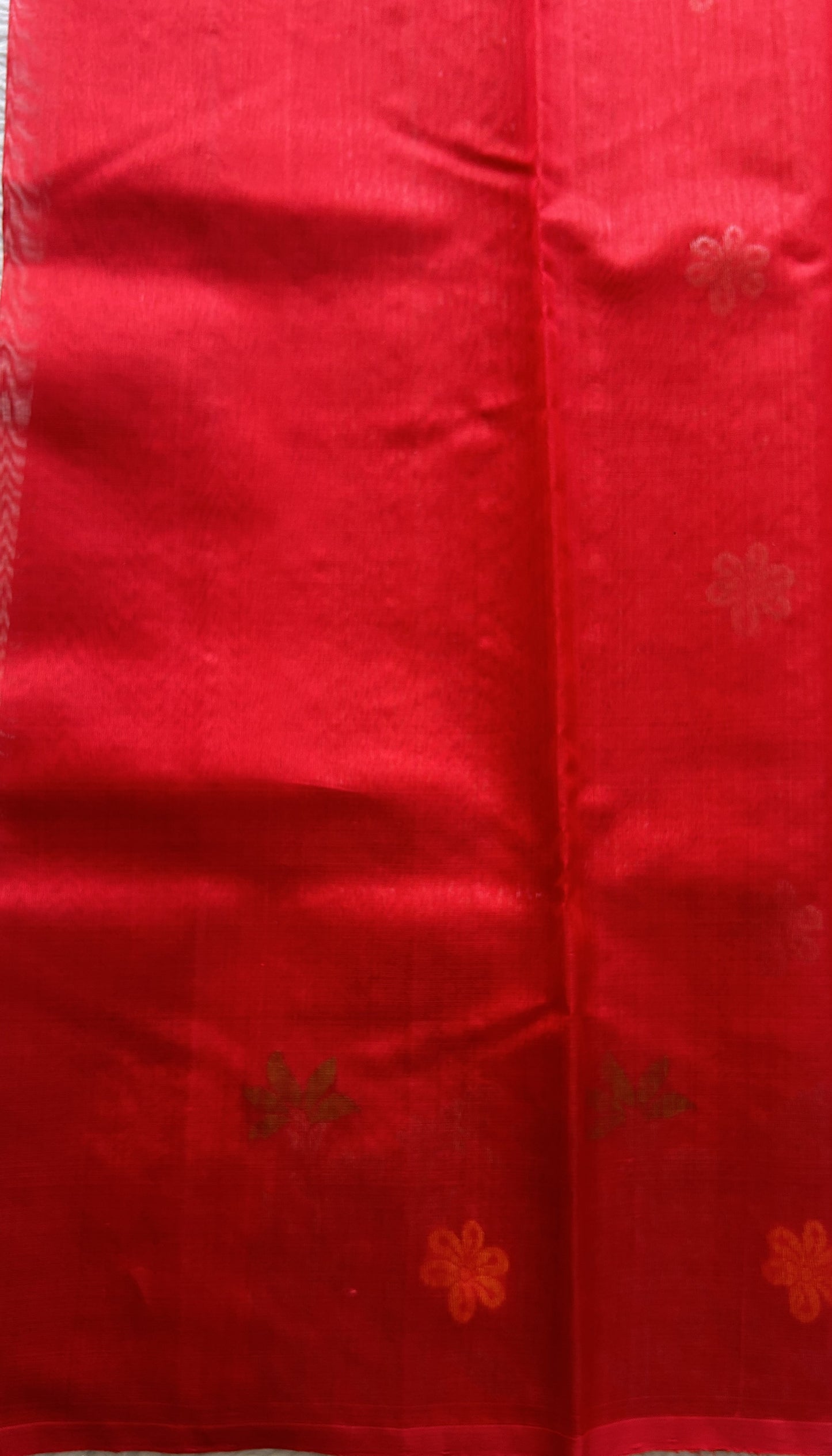 Chanderi Silk Saree Candy color Elegantly Paired with a Minakari border - Sampradaya Designer Studio