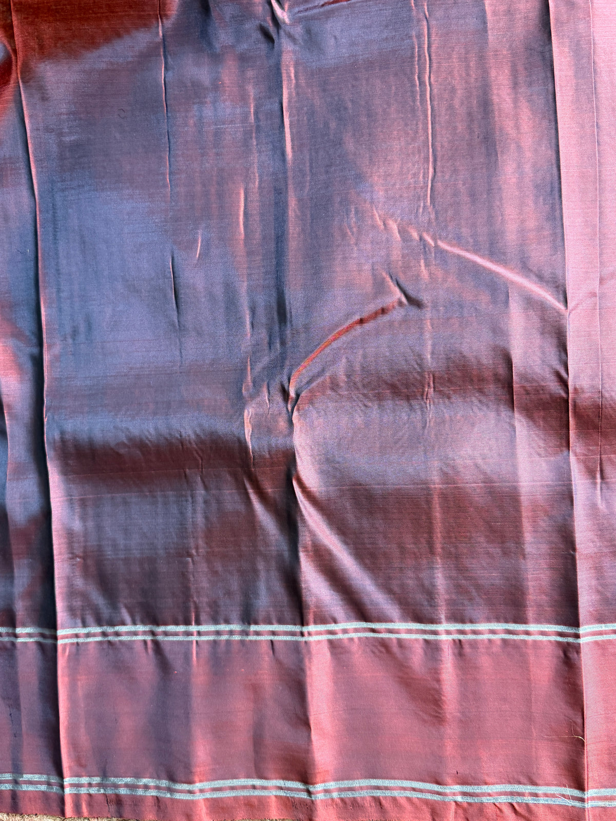 Pure Kanjivaram Silk Saree | Mehandi Green With Gold Zari Border | Handloom | Silk Mark Certified