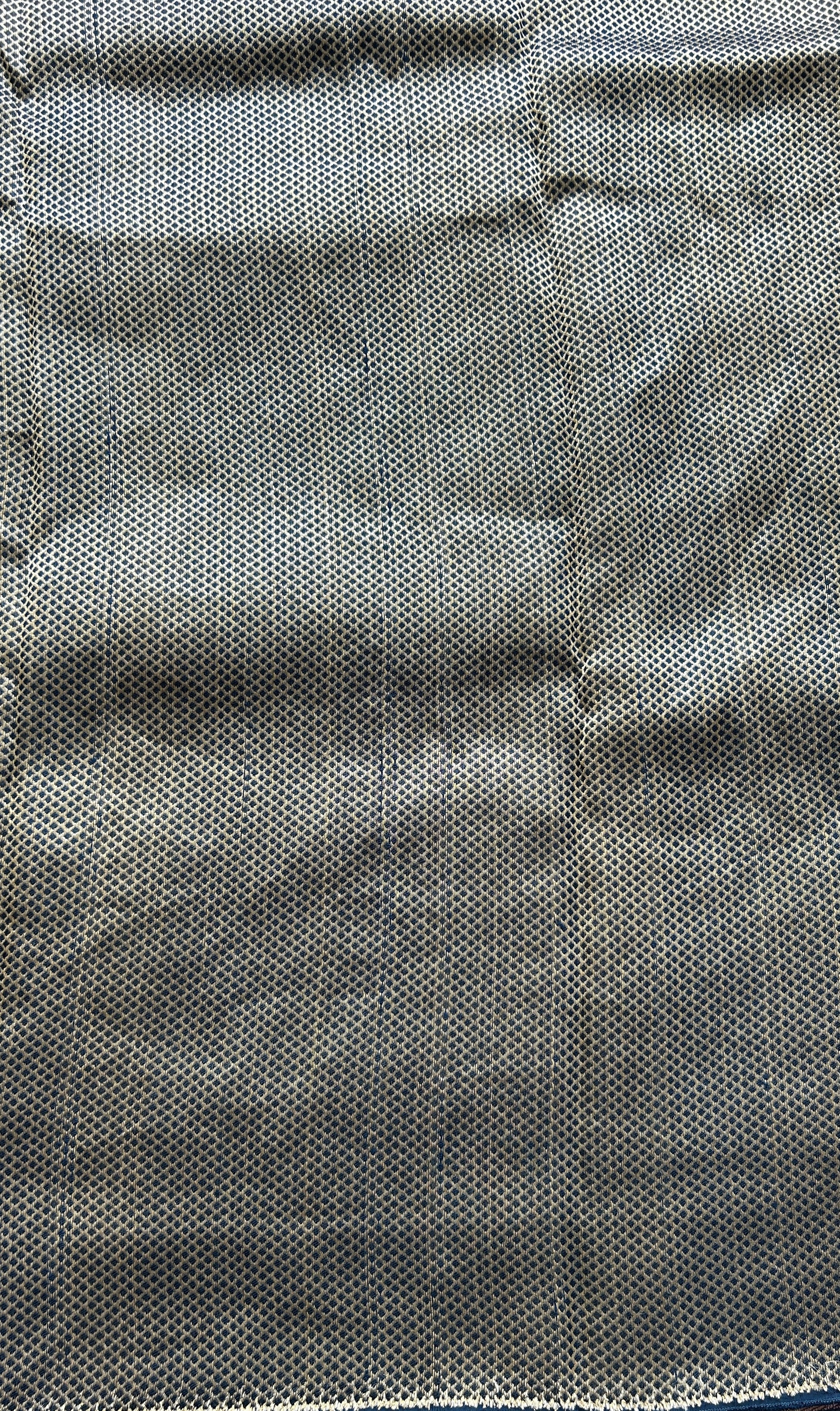 Banarasi Tussar Georgette Plain Saree Peacock Blue Colored Exquisite Zari Border. - Sampradaya Designer Studio