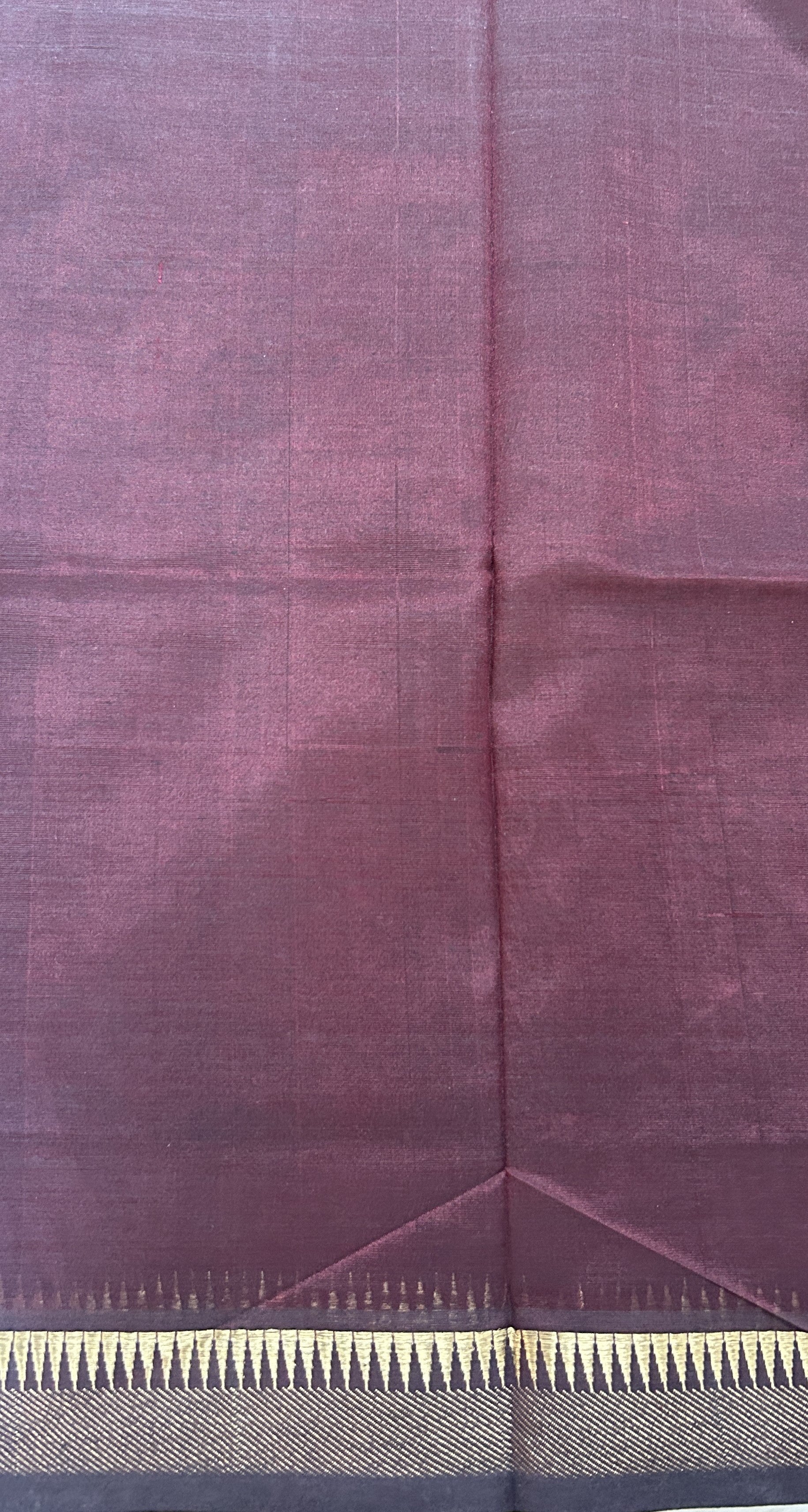 Copy of Mangalagiri Pattu Shibori Saree Multi colored Saree complemented with a Dark Green Colored Mangalagiri Border - Sampradaya Designer Studio