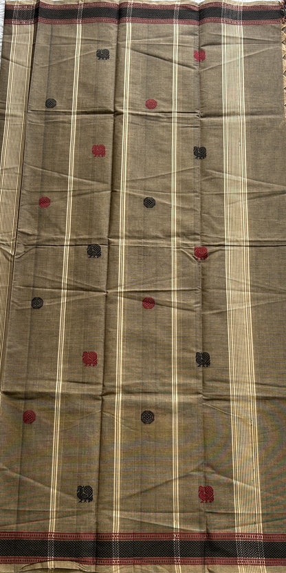 Dark Snuff Kanchi Cotton Dress Material