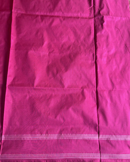 Ikkat Pattu Saree Black colored complemented with a Patola border. - Sampradaya Designer Studio