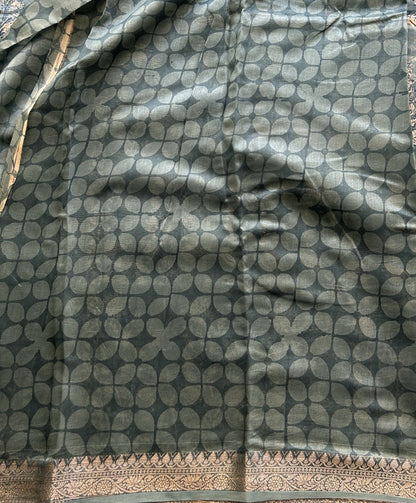 Blue Maheshwari  Cotton Saree For Women - Elegant Office & Daily Wear.