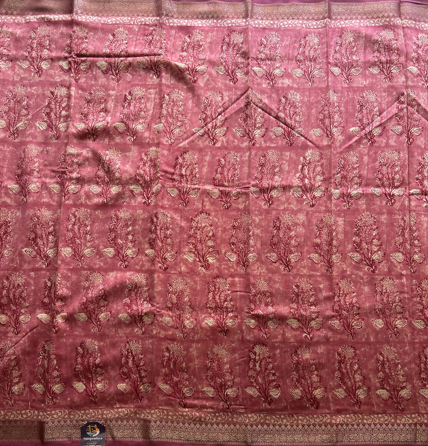Onion Pink Maheshwari  Cotton Saree for Women - Elegant Office & Daily Wear.