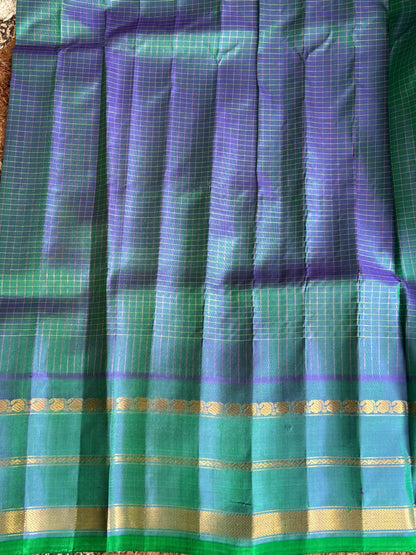 Pink Gadwal Silk Saree with Gold Zari Border — Pure Handloom | Silk Mark Certified