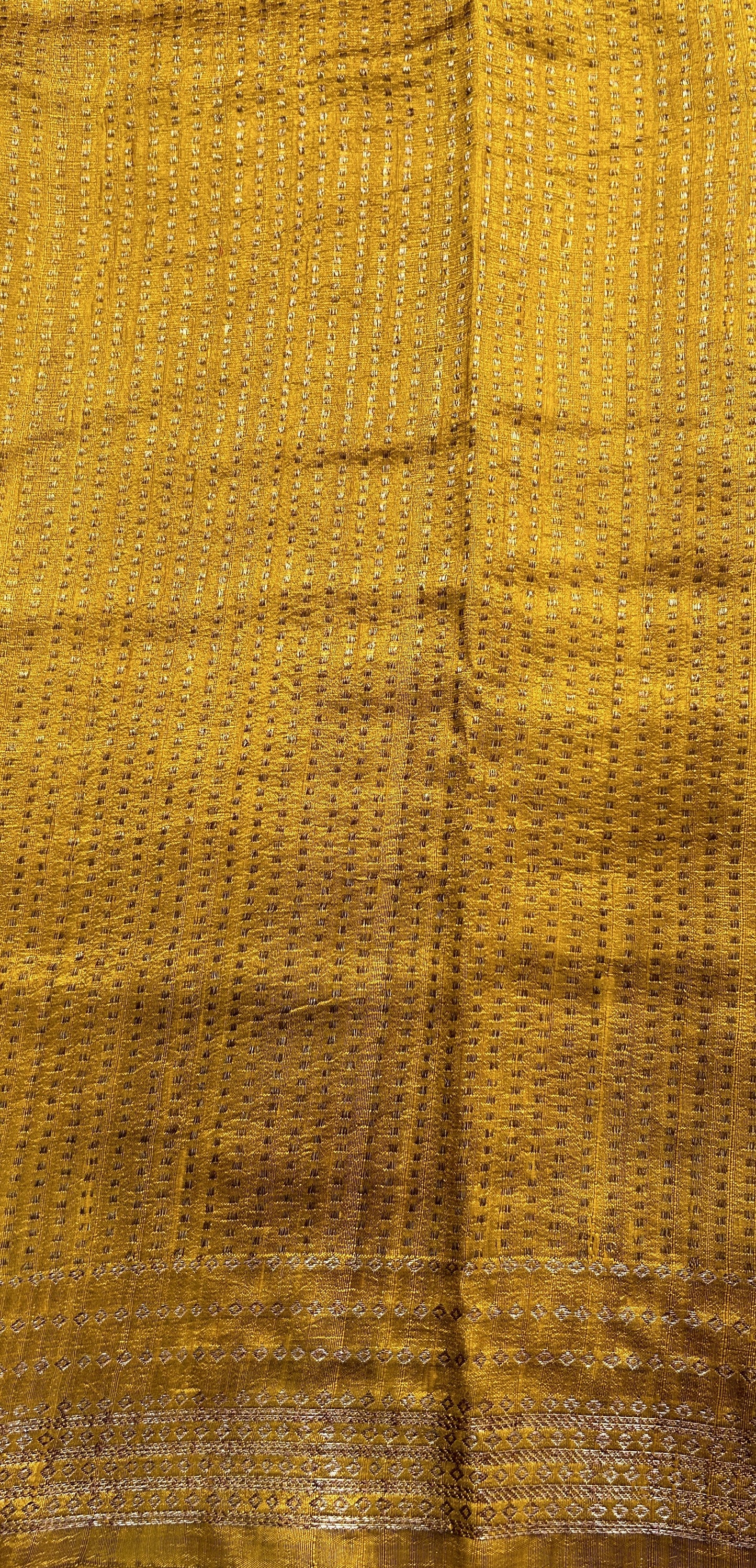 Banarasi Raw Silk Sarees Red Colored Complemented With a Intricate Weaving Border - Sampradaya Designer Studio