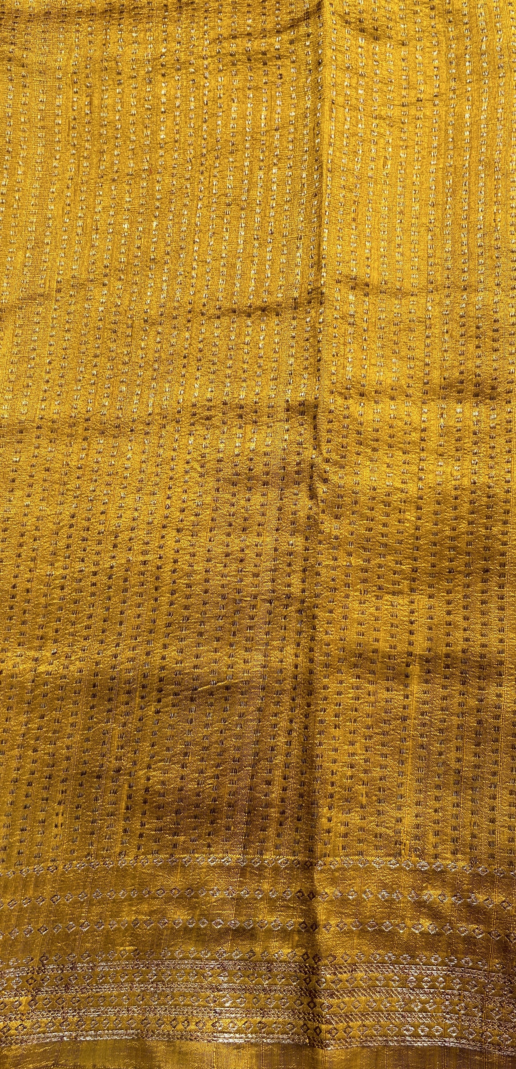 Banarasi Raw Silk Sarees Red Colored Complemented With a Intricate Weaving Border - Sampradaya Designer Studio