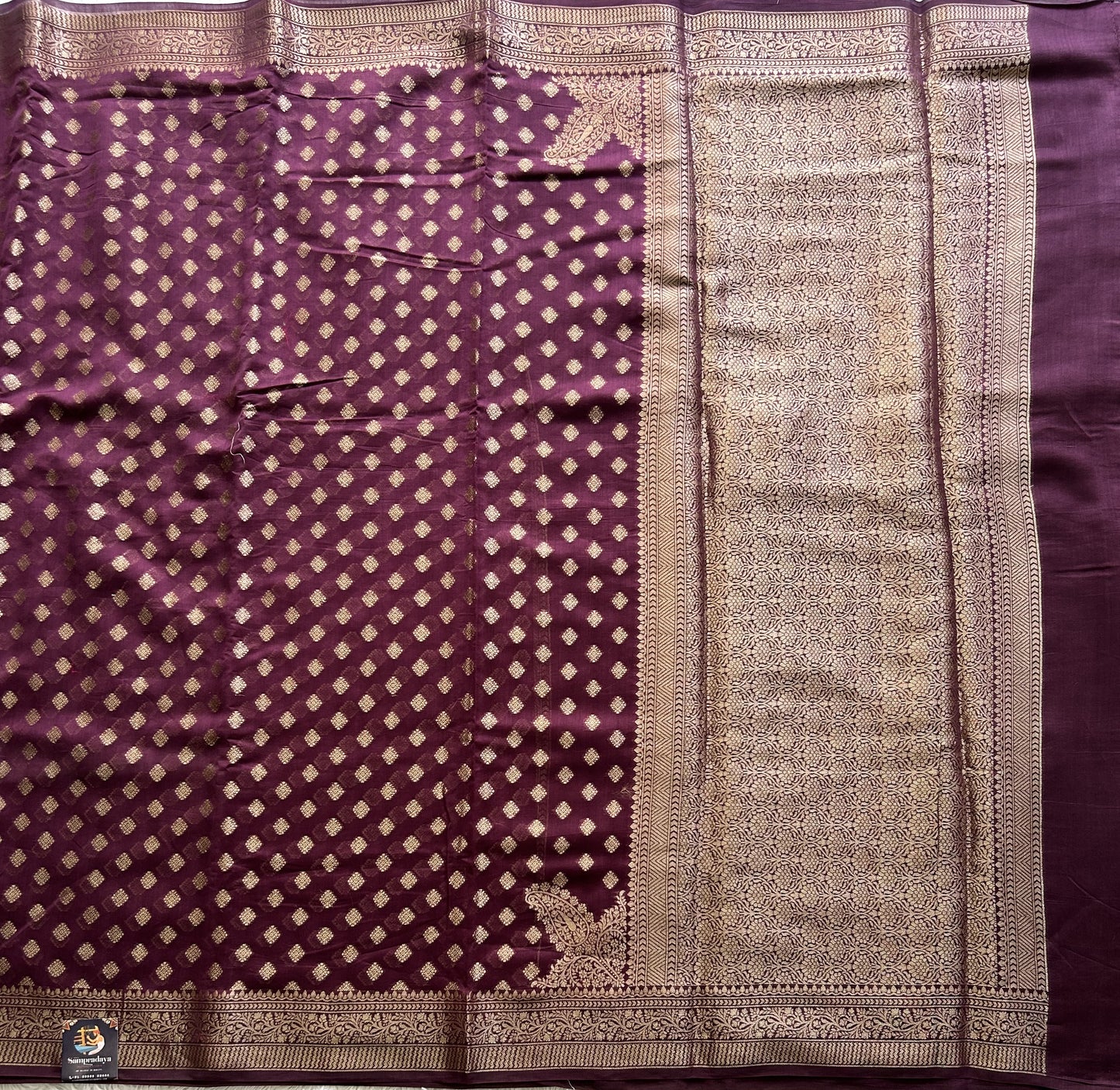 Violet Maheshwari  Cotton Saree For Women - Elegant Office & Daily Wear.