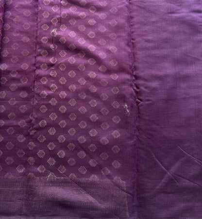 Violet Maheshwari  Cotton Saree For Women - Elegant Office & Daily Wear.