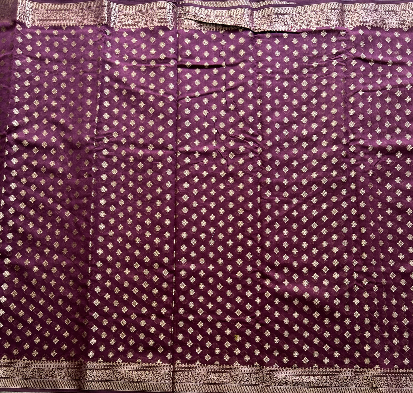 Violet Maheshwari  Cotton Saree For Women - Elegant Office & Daily Wear.