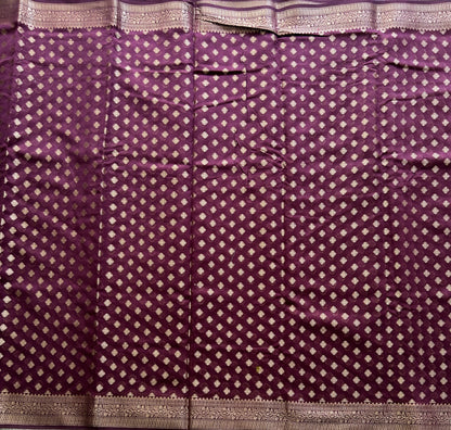 Violet Maheshwari  Cotton Saree For Women - Elegant Office & Daily Wear.