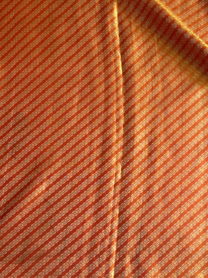 Gray Kanjivaram Bridal Silk Saree With Gold Zari Border  | Handloom | Silk Mark Certified - Sampradaya Designer Studio