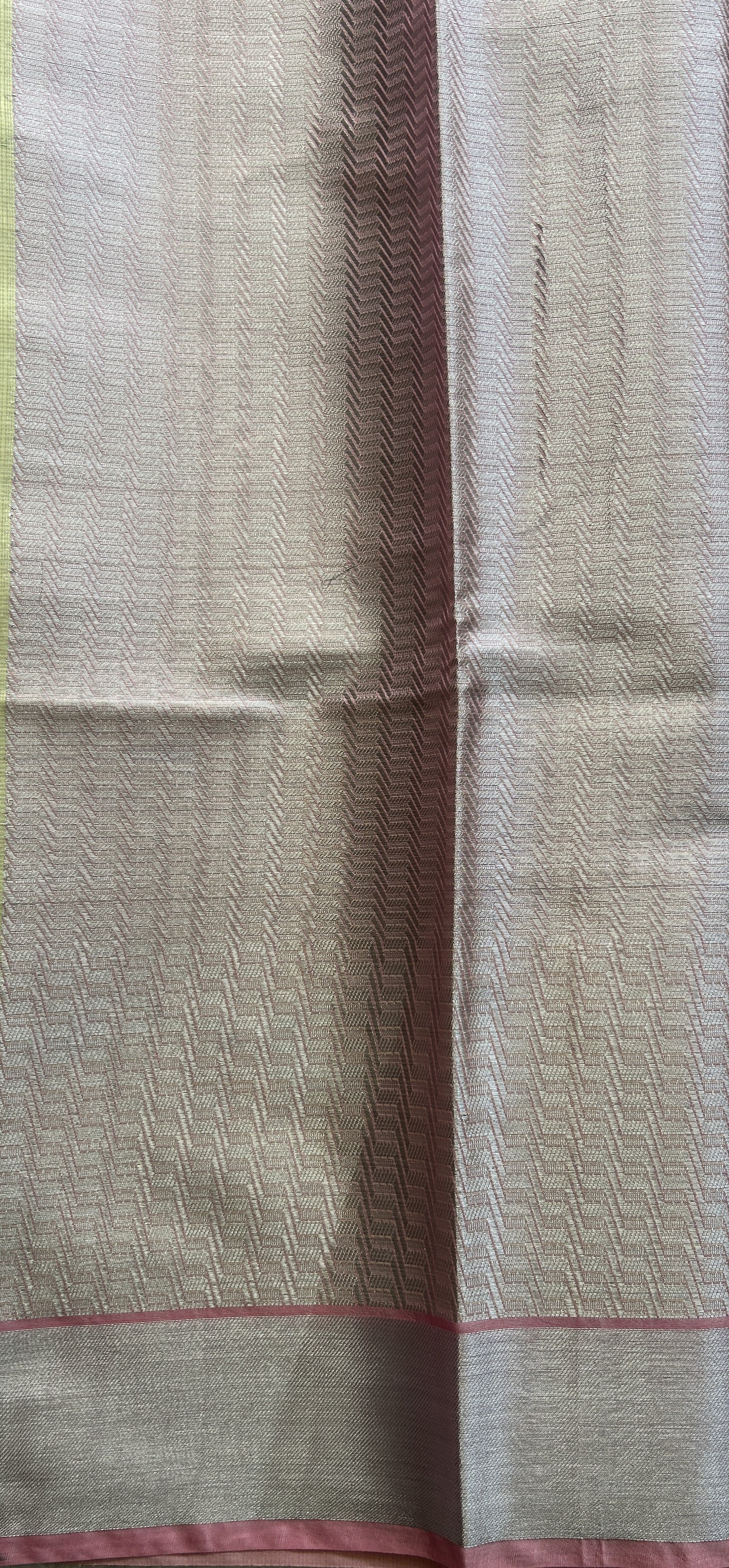 Silk kota Saree Light Yellow colored Complemented with a Zari Border. - Sampradaya Designer Studio