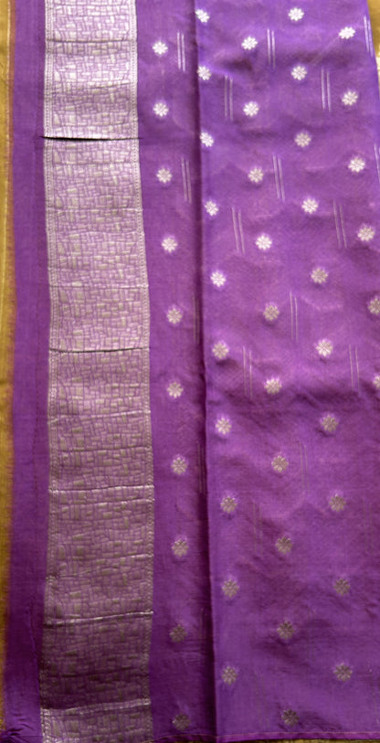 Semi Georgette Saree Mustard Yellow Colored Elegantly Paired with a Zari Border. - Sampradaya Designer Studio