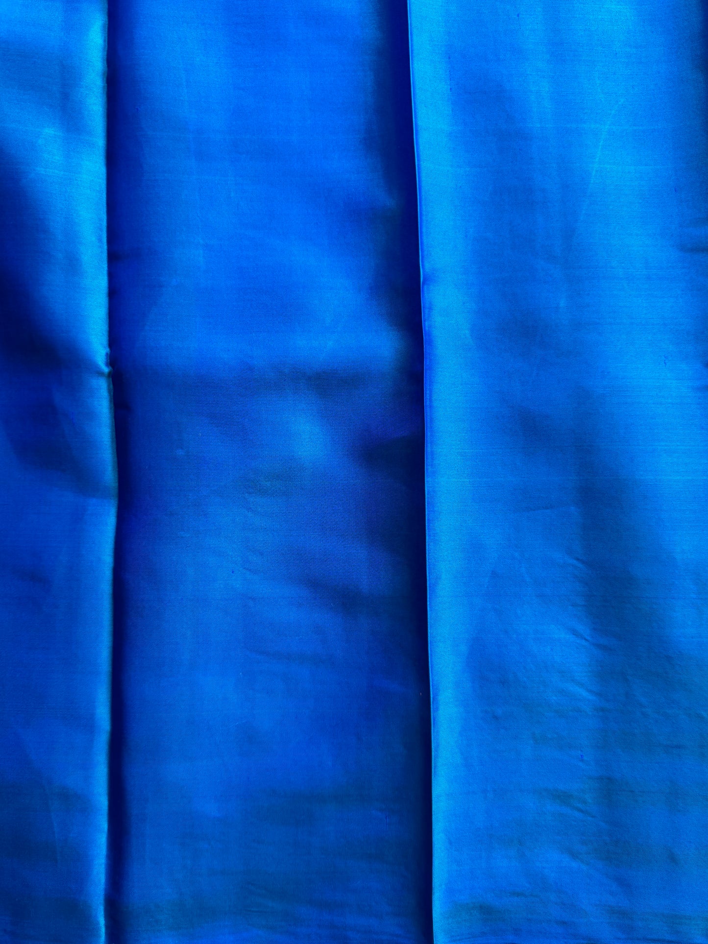 Pure Kanjivaram Silk Saree | Peacock Green With Gold Zari Border | Handloom | Silk Mark Certified