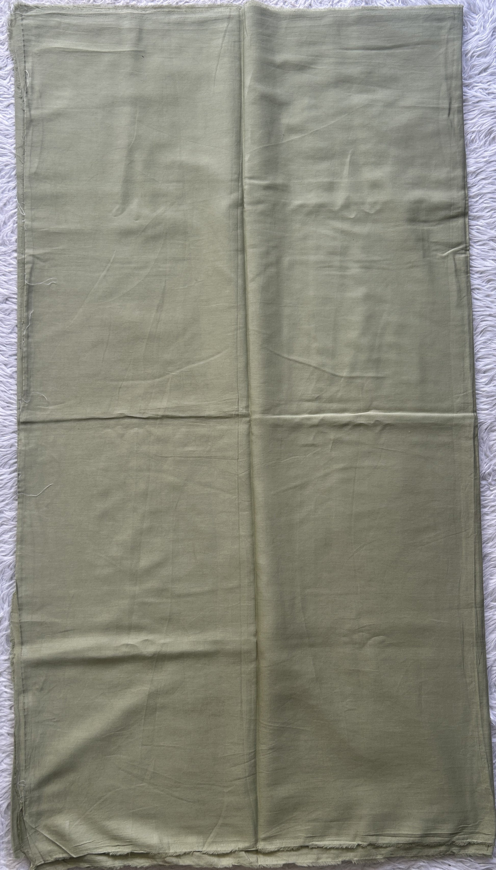 Chanderi Cotton Dress Material Dark Green Colored Complemented with a Borderless. - Sampradaya Designer Studio