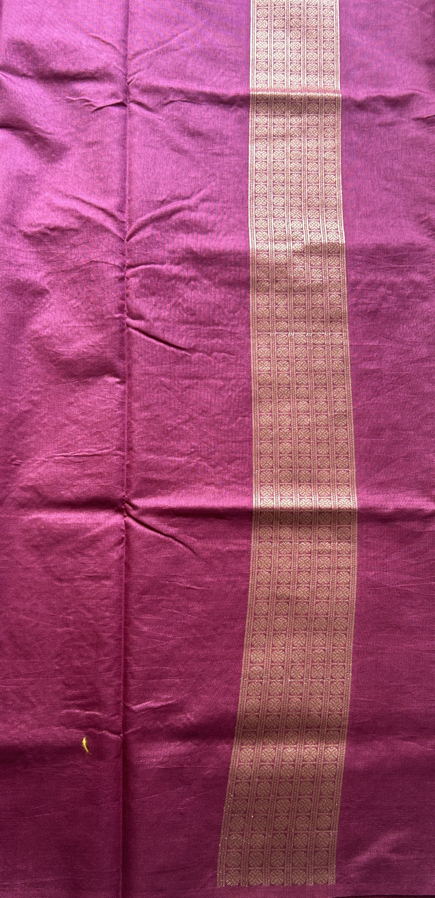 Semi Raw Silk Allover Saree Pink Colored Elegantly Paired with a Zari Border. - Sampradaya Designer Studio