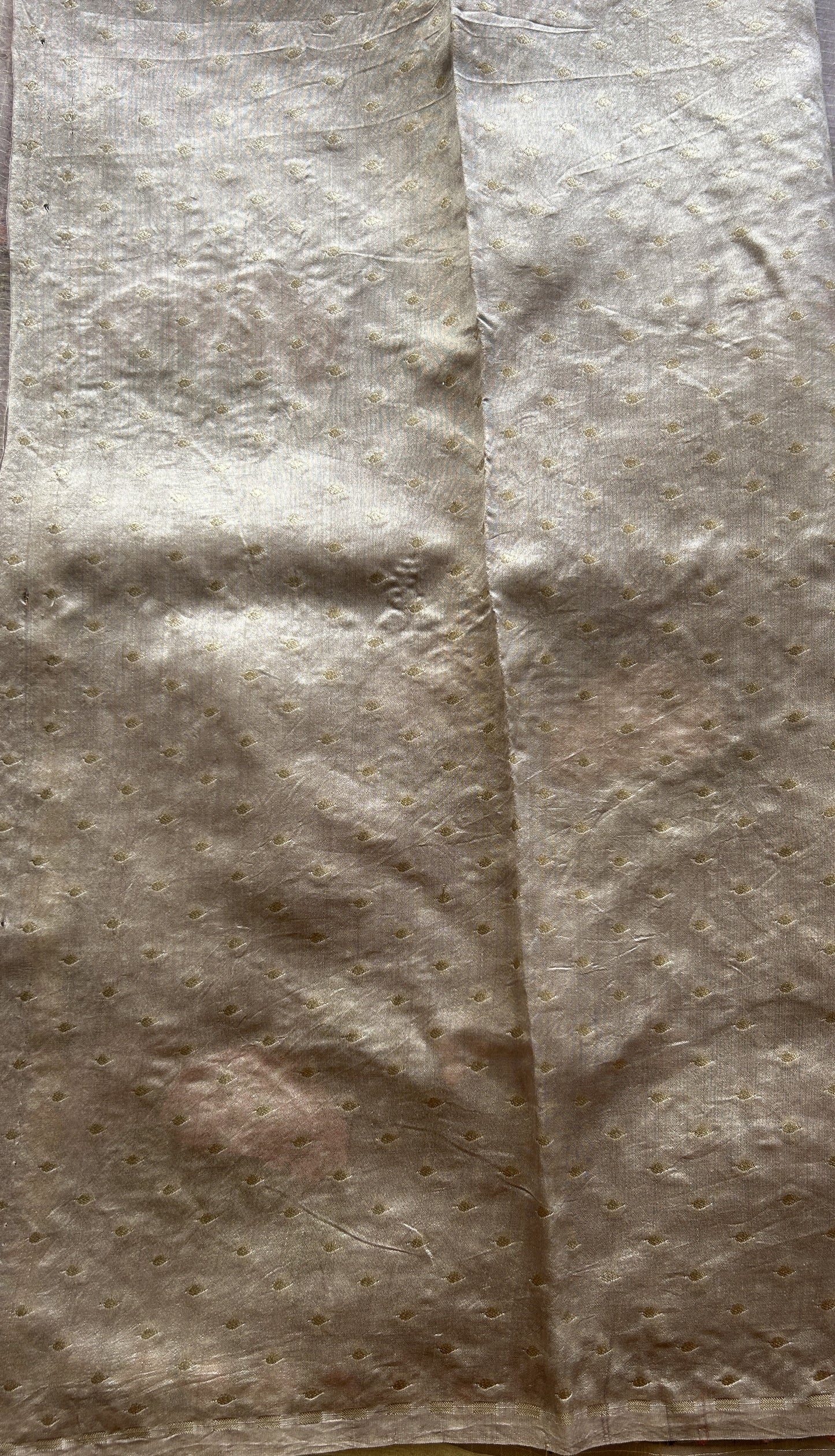 Tissue Organza Designer Saree Light Onion Pink colored Saree Paired with a Thread border. - Sampradaya Designer Studio